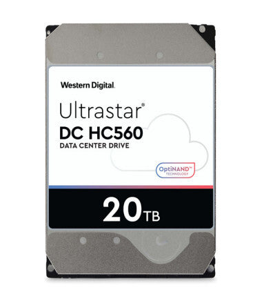 Western Digital Ultrastar DC HC560 internal hard drive 20 TB 7200 RPM 512 MB 3.5" Serial ATA III