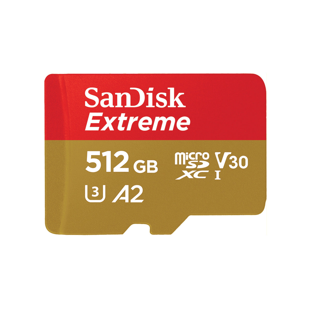 SanDisk Extreme 512GB MicroSD UHS-I Class 10 memory card