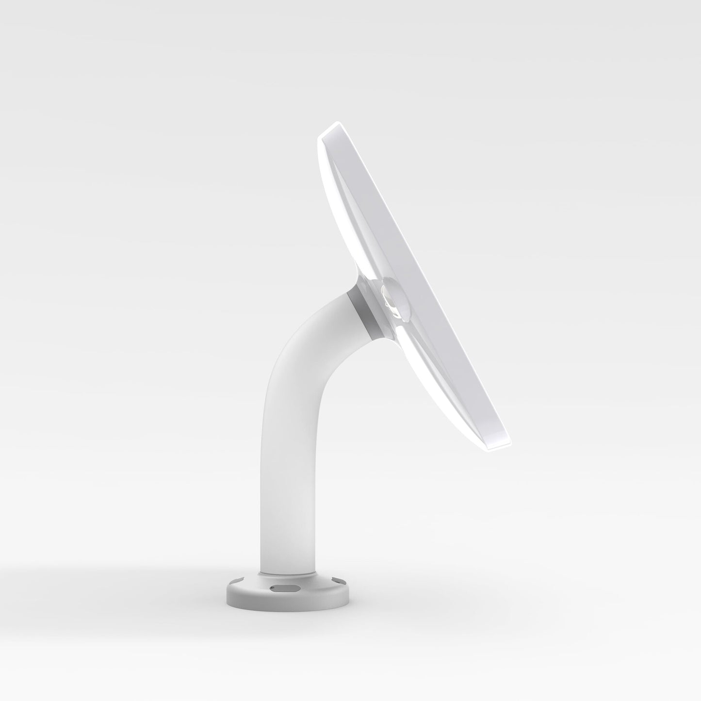 Bouncepad Swivel 60 | Apple iPad Air 2nd Gen 9.7 (2014) | White | Covered Front Camera and Home Button |