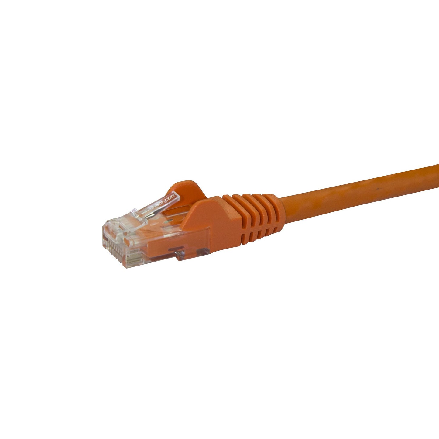 StarTech.com 75ft CAT6 Ethernet Cable - Orange CAT 6 Gigabit Ethernet Wire - 250MHz 100W PoE RJ45 UTP Network/Patch Cord Snagless w/Strain Relief Individually Tested