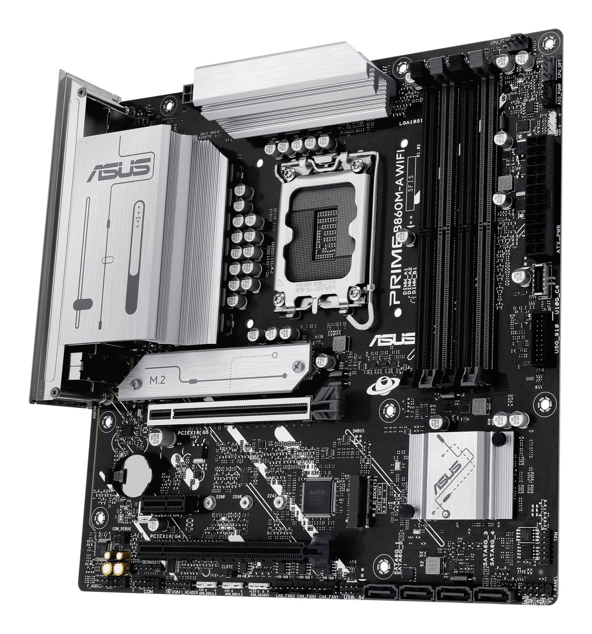 ASUS PRIME B860M-A WIFI Intel B860 LGA 1851 (Socket V1) micro ATX