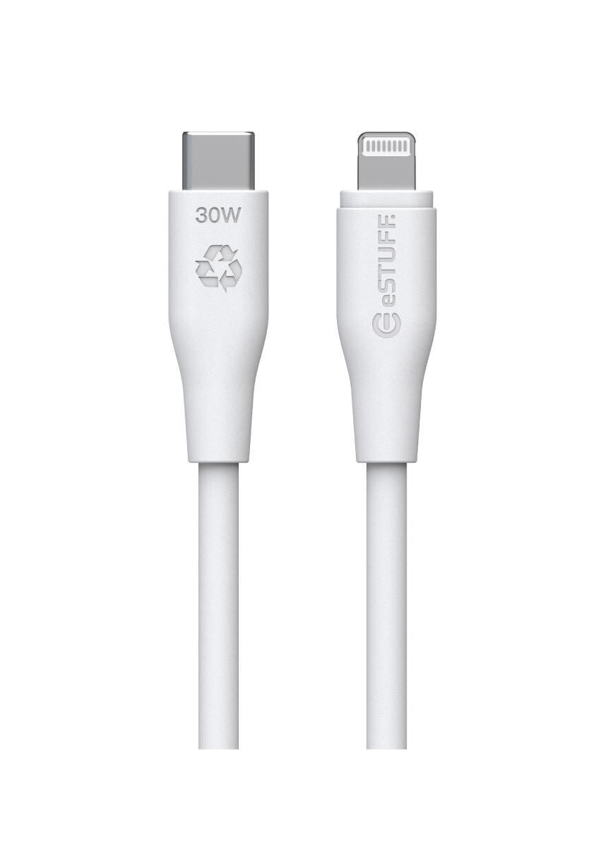 eSTUFF ES602370-BULK lightning cable 3 m White