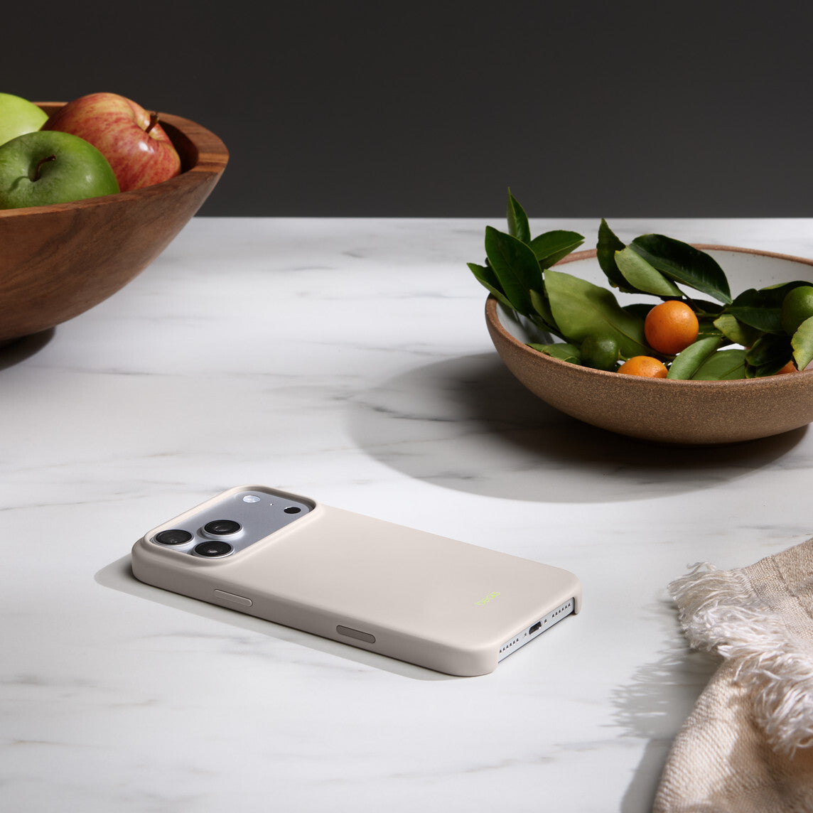 Apple Beats iPhone 17 Pro Max Case with MagSafe and Camera Control — Lime Stone