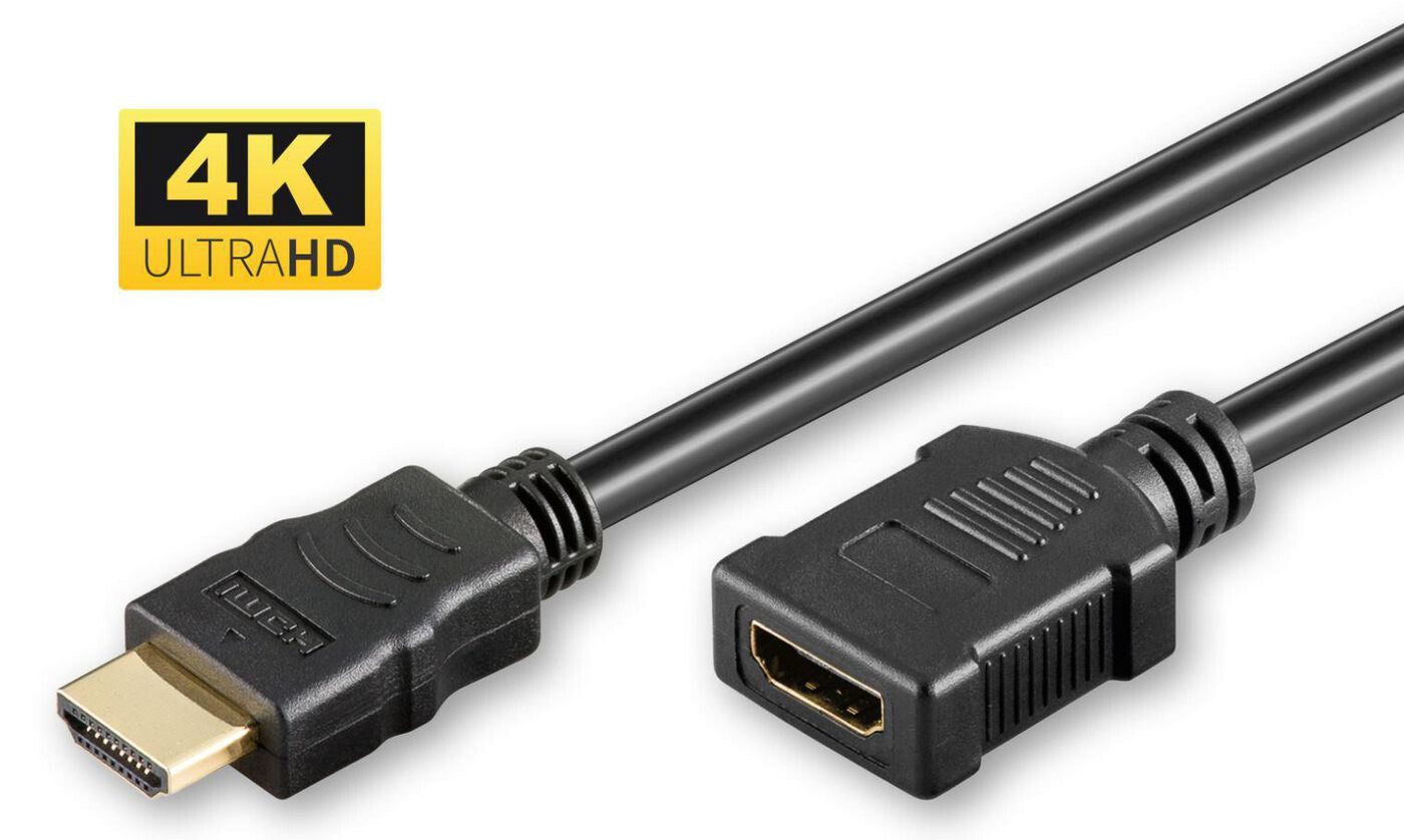 Microconnect HDM191905FV2.0 HDMI cable 0.5 m HDMI Type A (Standard) Black