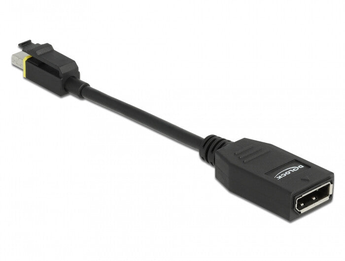 DeLOCK 65978 video cable adapter 0.15 m Mini DisplayPort DisplayPort Black