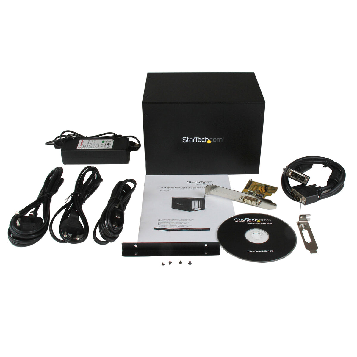 StarTech.com PCI Express to 4 Slot PCI Expansion System - TAA
