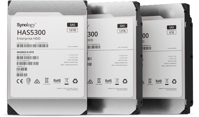 Synology HAS5300-8T internal hard drive, 8TB, 7200 RPM, 3.5-inch, SAS