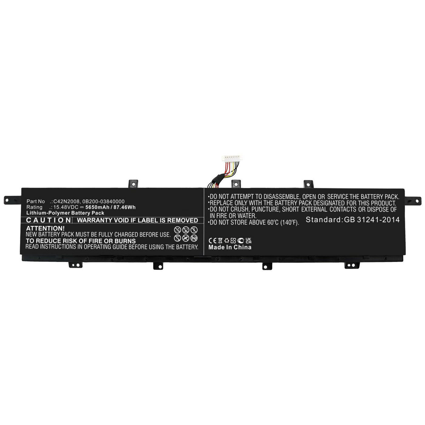CoreParts MBXAS-BA0315 laptop spare part Battery