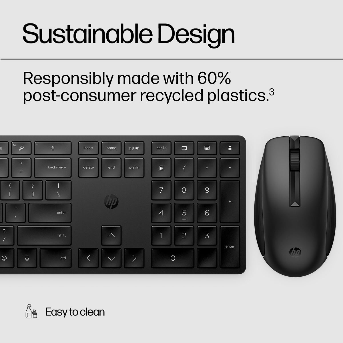 HP 650 Wireless Keyboard and Mouse Combo