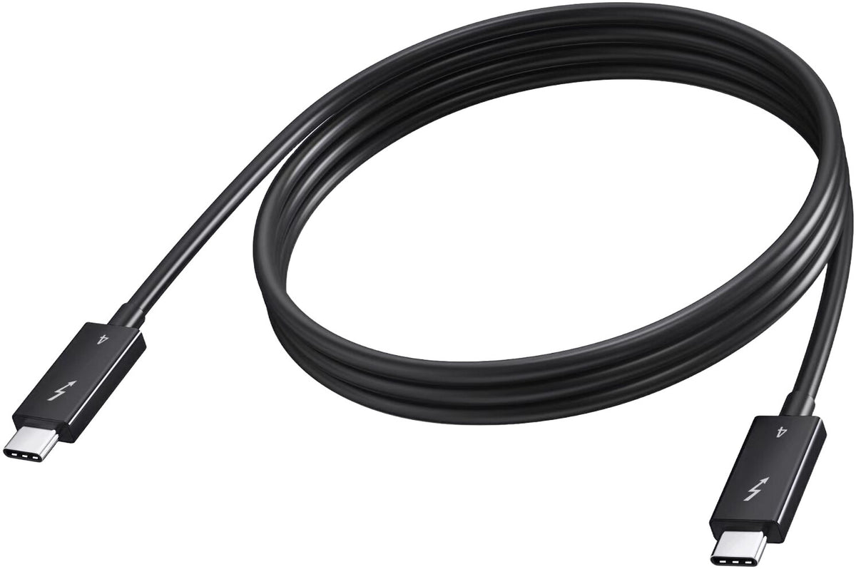 Vision TC 2MUSBCTB4/BL Thunderbolt cable 2 m 40 Gbit/s Black