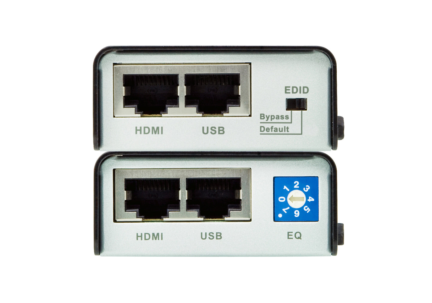 ATEN VE803 AV extender AV transmitter & receiver Black, Grey