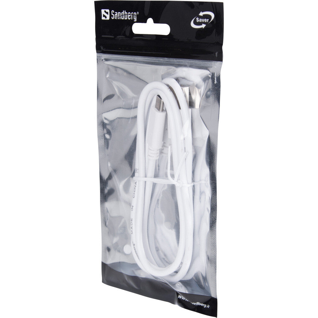 Sandberg USB-C USB-A 2.0 1M SAVER