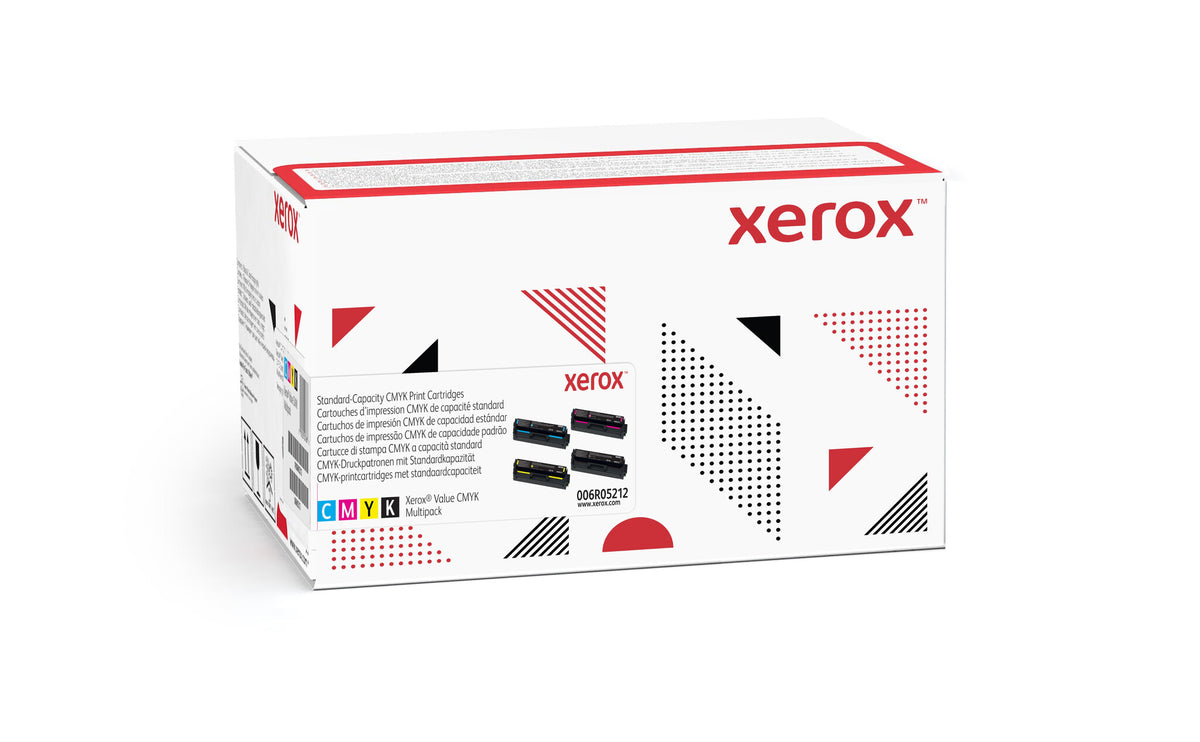 Xerox Genuine ® C230 Color Printer/C235 Color Multifunction Printer Multipack Standard capacity Toner Cartridge (1500 Pages) - 006R05212
