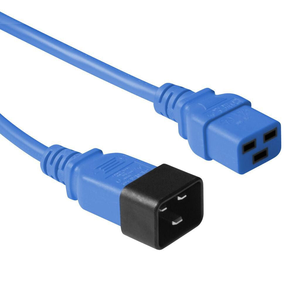 Microconnect PE2019B3 power cable Blue 3 m C20 coupler C19 coupler