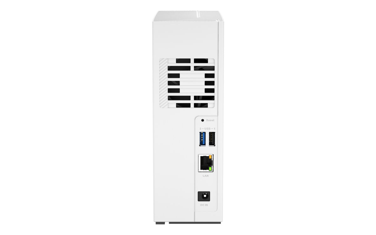 QNAP TS-133 NAS/storage server Tower Cortex-A55 2 GB DDR4 0 TB QNAP Turbo System White