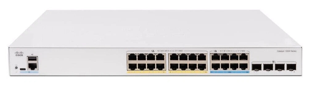 Cisco C1300X-24T-4X 10G managed L3 switch