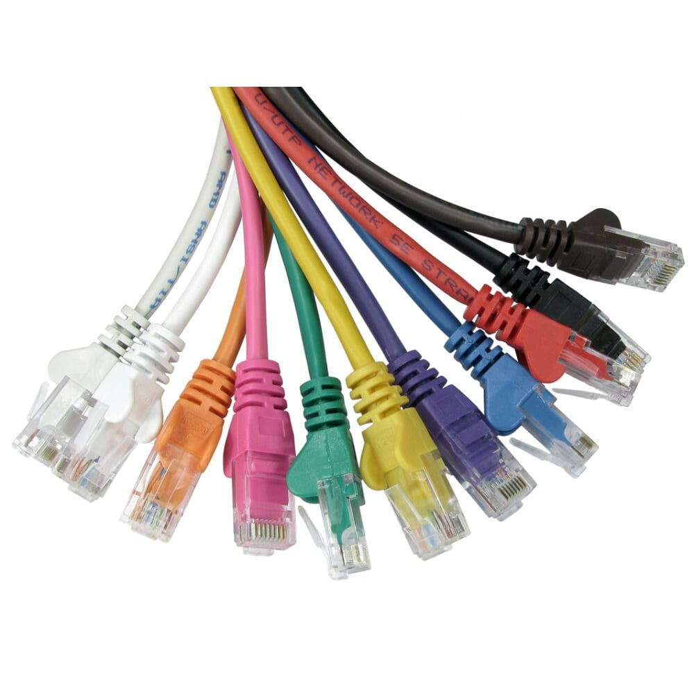 Cables Direct 3m Economy 10/100 Networking Cable - Red