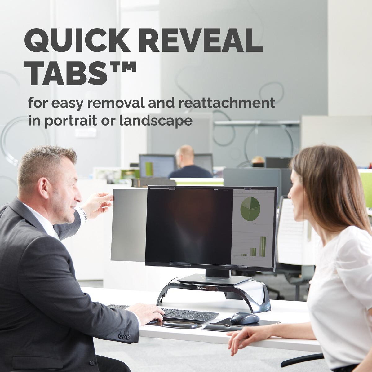 Fellowes 23" Widescreen-PrivaScreen Privacy Filter