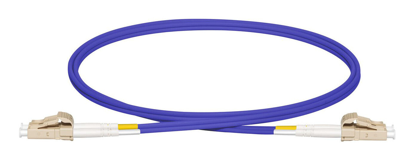 Lanview LVO231811 InfiniBand/fibre optic cable 2 m LC Purple