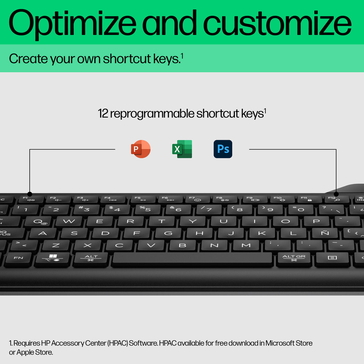 HP 460 Multi-Device Bluetooth Keyboard
