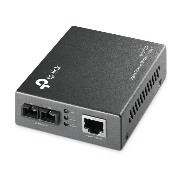 TP-Link Omada MC210CS network media converter 1000 Mbit/s 1310 nm Single-mode Black
