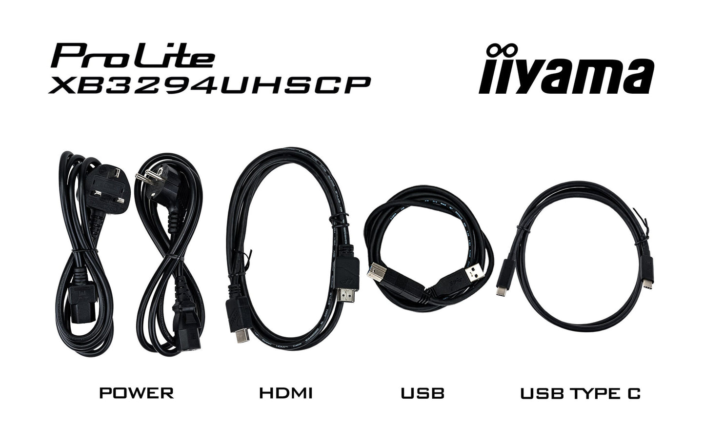 iiyama ProLite XB3294UHSCP-B1 computer monitor 80 cm (31.5") 3840 x 2160 pixels 4K Ultra HD Black