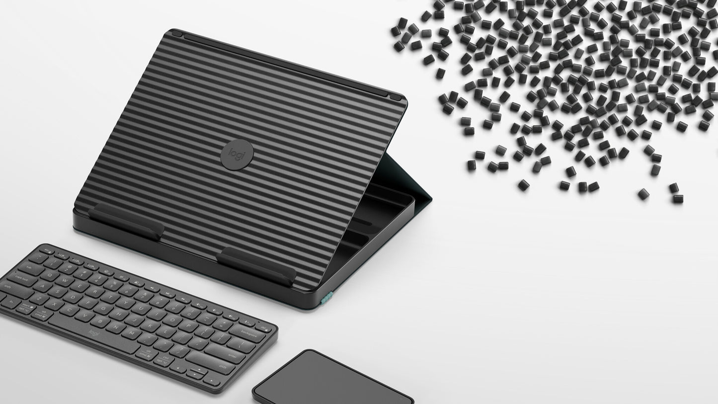 Logitech Casa QWERTY UK English Bluetooth Grey