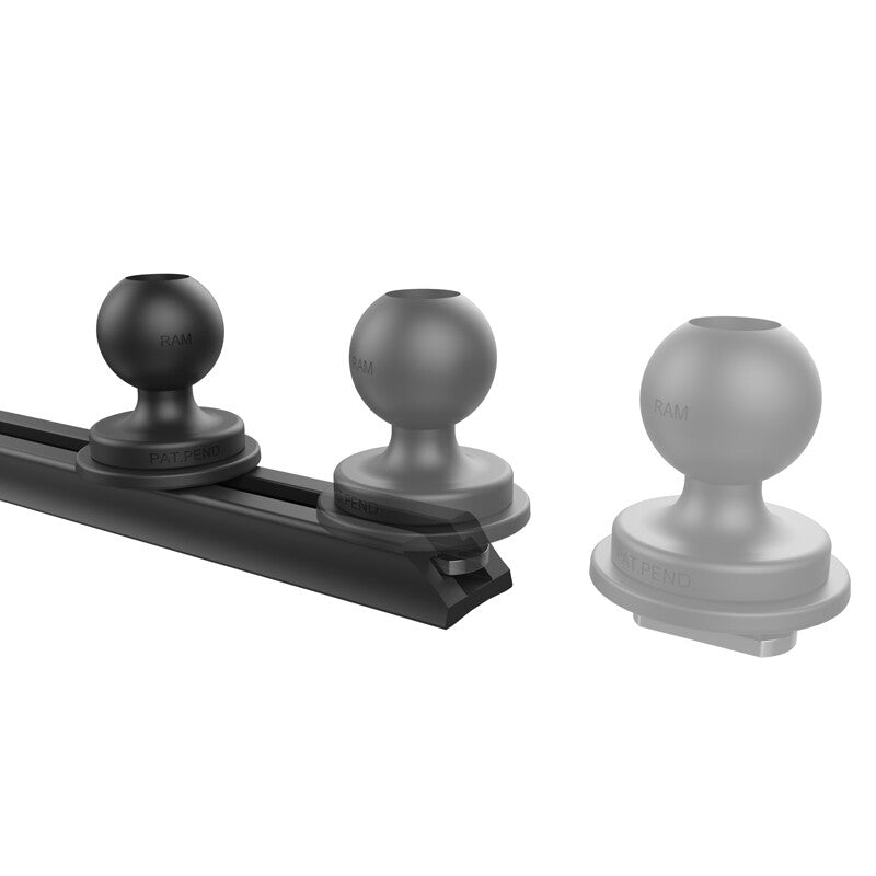 RAM Mounts Tough-Track - End Loading Composite 3" Track