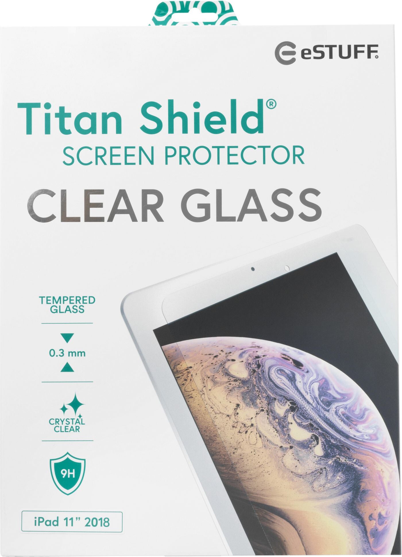 eSTUFF ES503355 tablet screen protector Clear screen protector Apple 1 pc(s)