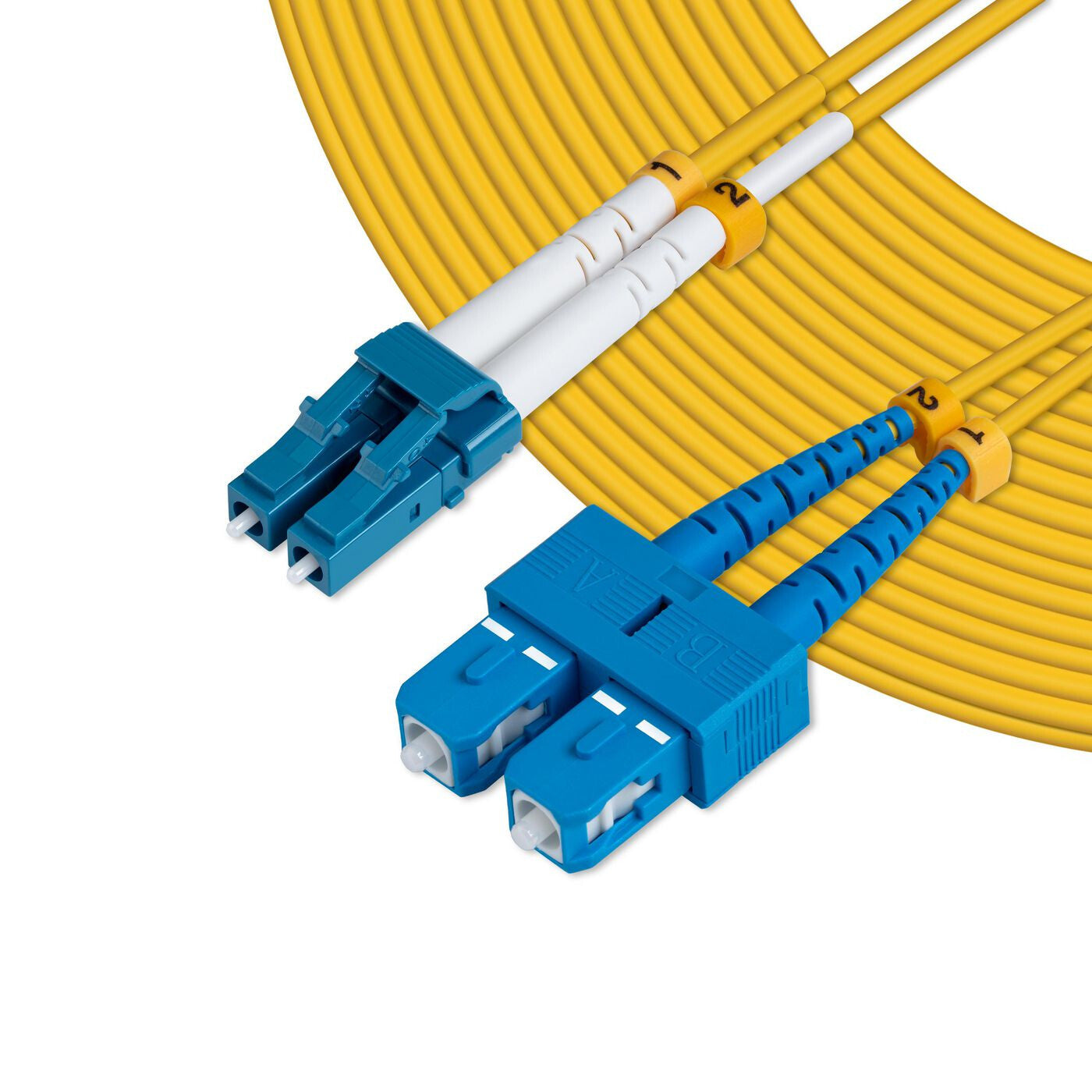Microconnect FIB421007 InfiniBand/fibre optic cable 7 m LC SC Yellow