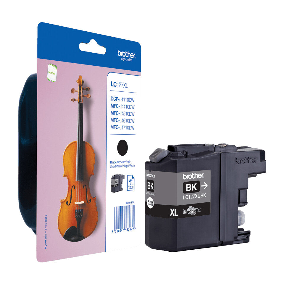 Brother LC127XLBK ink cartridge 1 pc(s) Original Extra (Super) High Yield Black