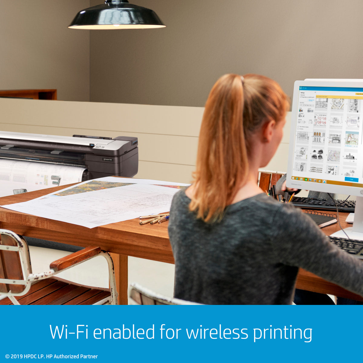 HP Designjet T830 24-in Multifunction Printer