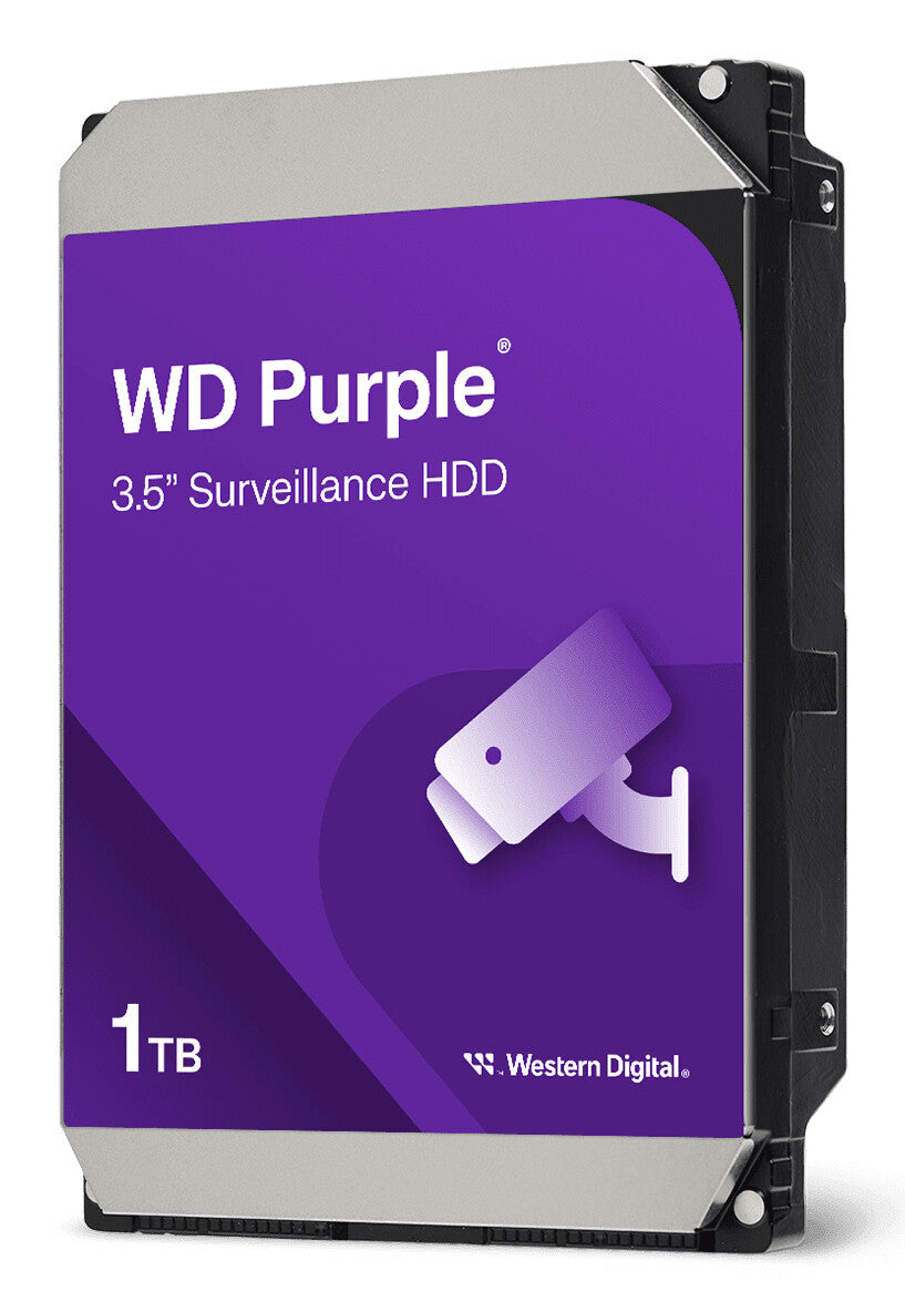 Western Digital Purple internal hard drive, 1TB, 5400 RPM, 3.5-inch, Serial ATA III