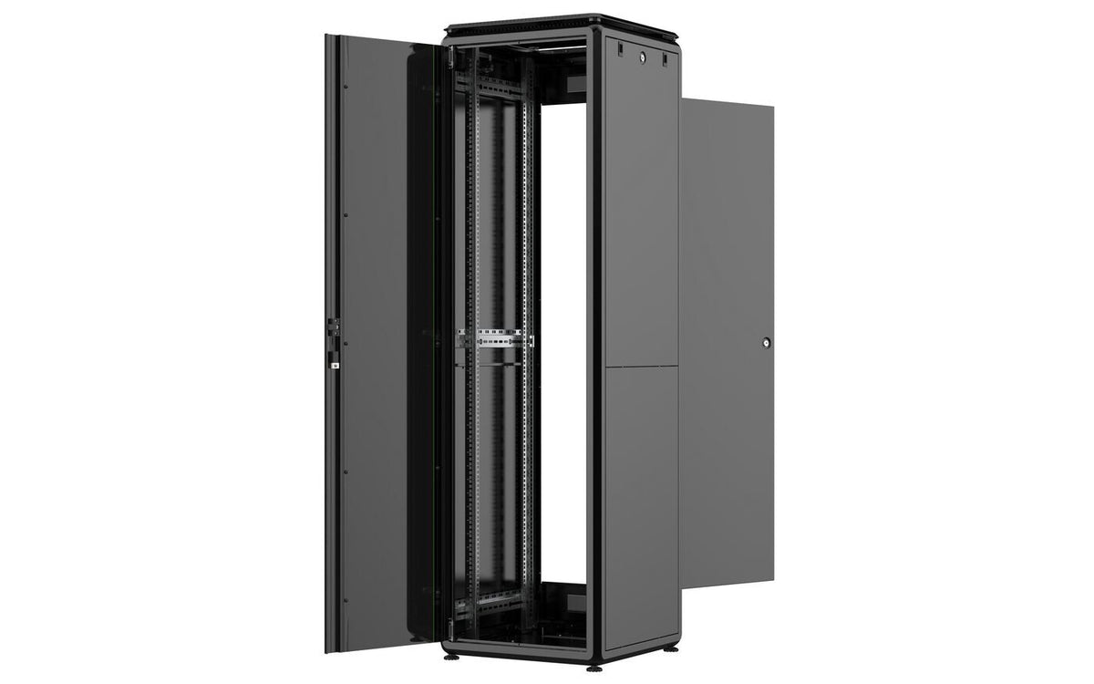 Lanview RDL42U66BL rack cabinet 42U Freestanding rack Black