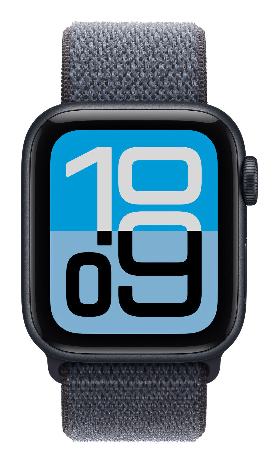Apple MFF64ZM/A smart wearable accessory Band Blue Nylon, Recycled polyester, Spandex