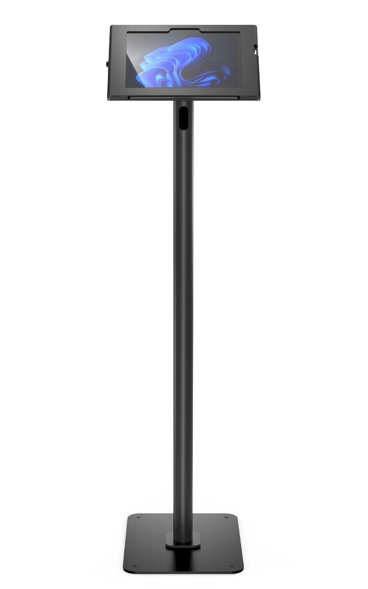 Compulocks Surface GO 1-4 Gen, Apex Enclosure Swift Floor Stand - Black