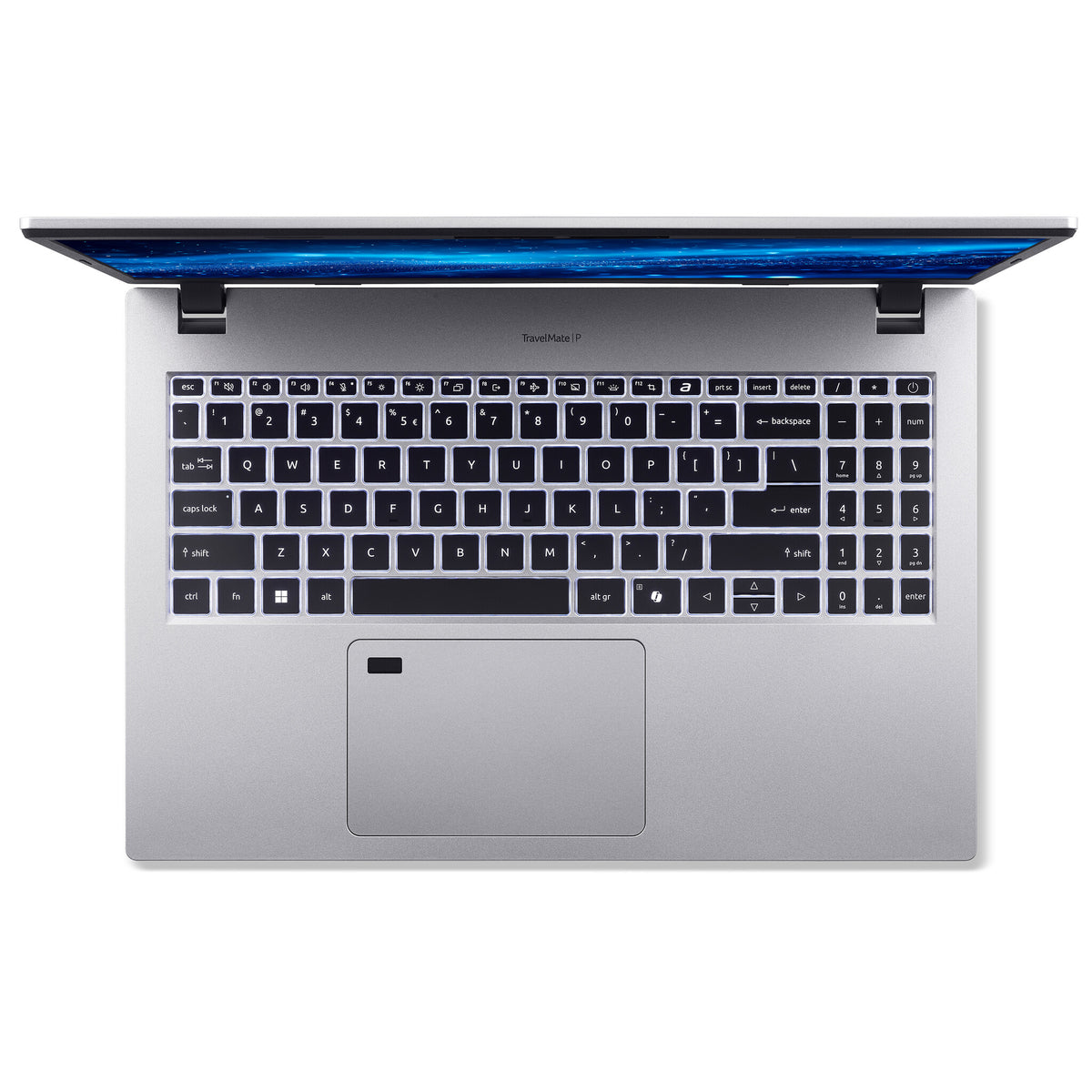 Acer TravelMate P2 business laptop (TMP215-55) - Intel Core 7, 16GB, 512GB SSD, 15.6" Full HD, silver
