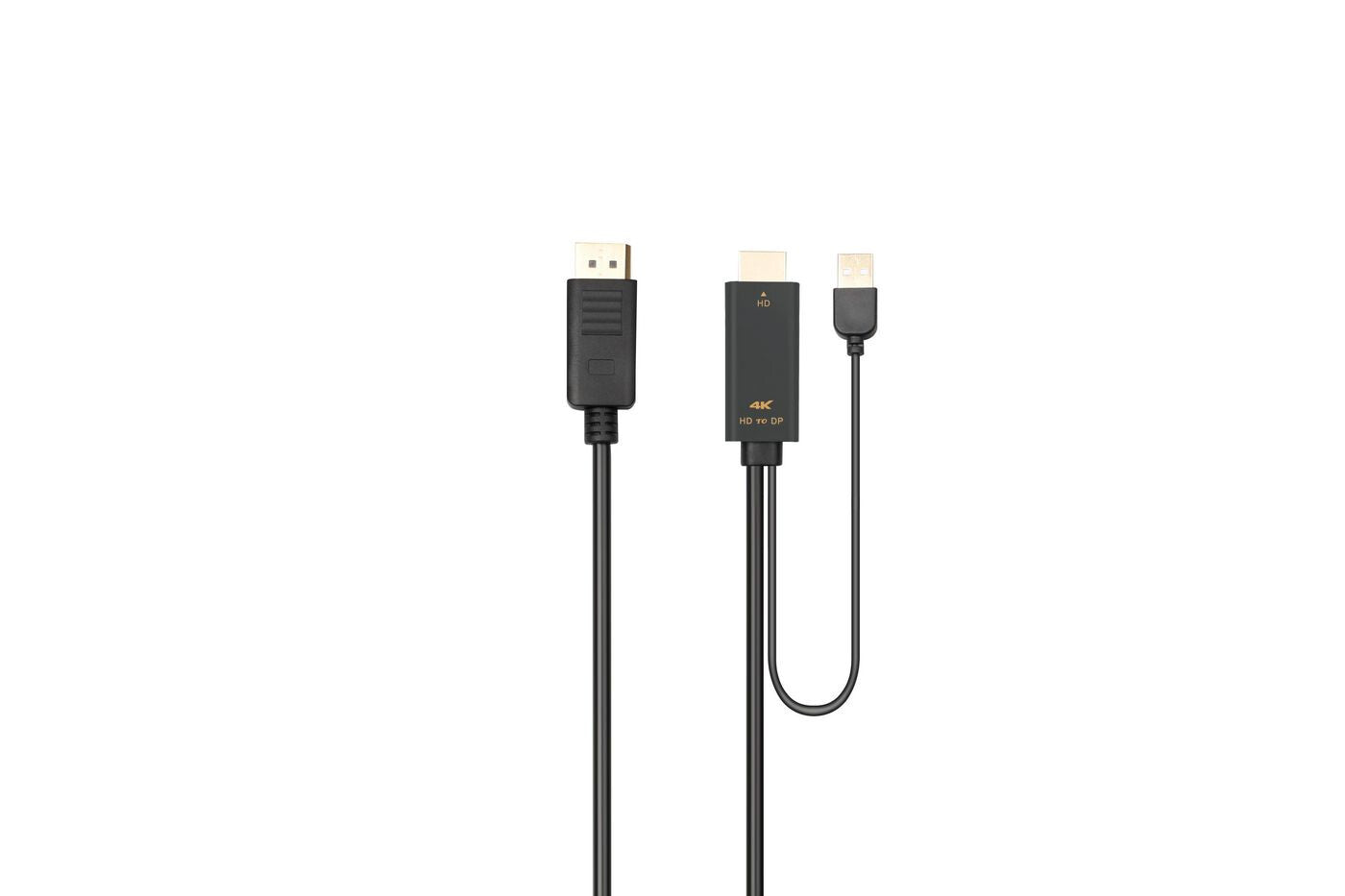 Microconnect HDMI-DP-CON3 video cable adapter 3 m HDMI Type A (Standard) DisplayPort Black