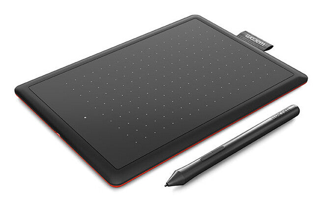 Wacom One by Medium graphic tablet Black 2540 lpi 216 x 135 mm USB