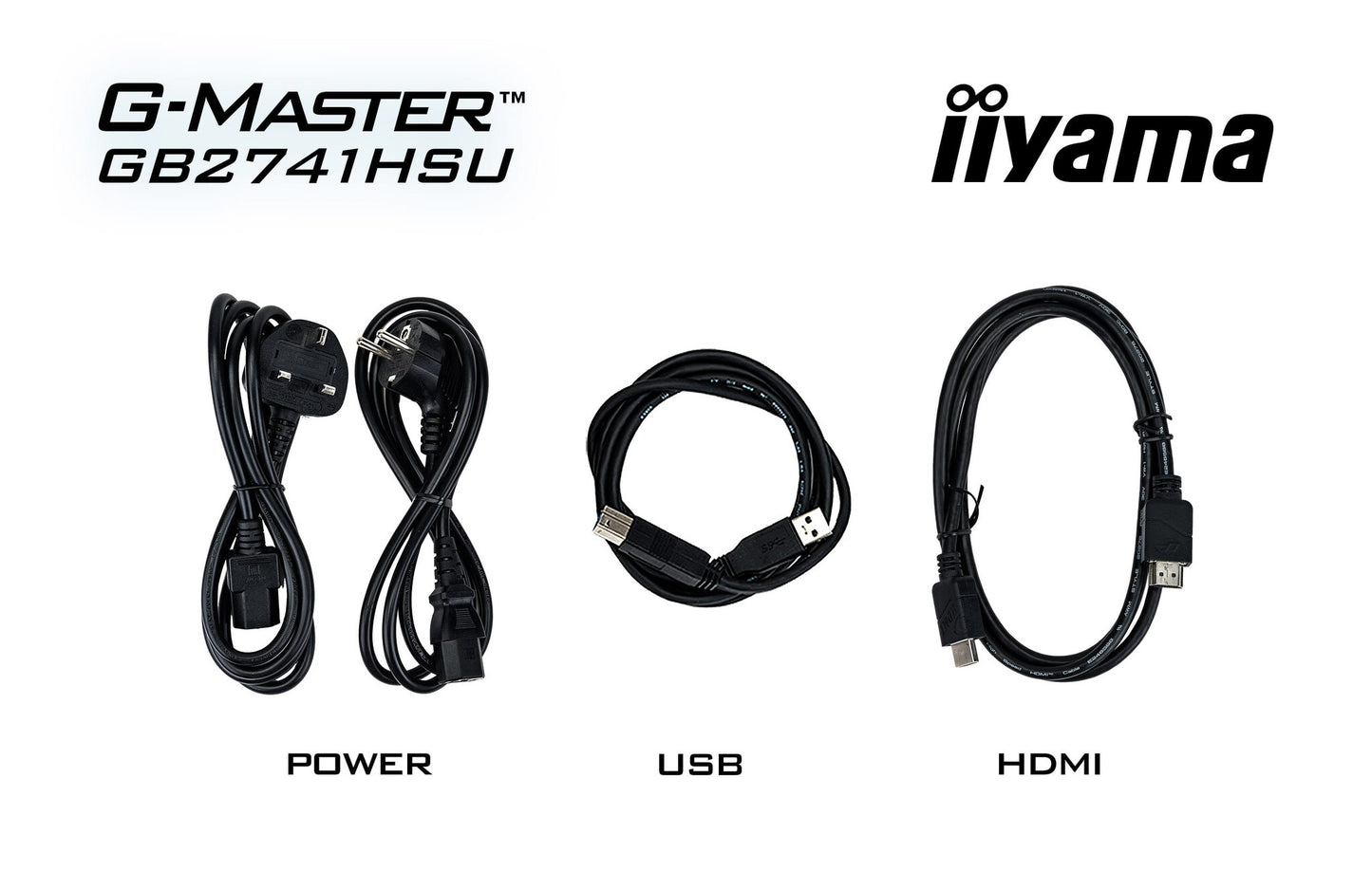 iiyama G-MASTER GB2741HSU-B1 computer monitor 68.6 cm (27") 1920 x 1080 pixels Full HD LED Black
