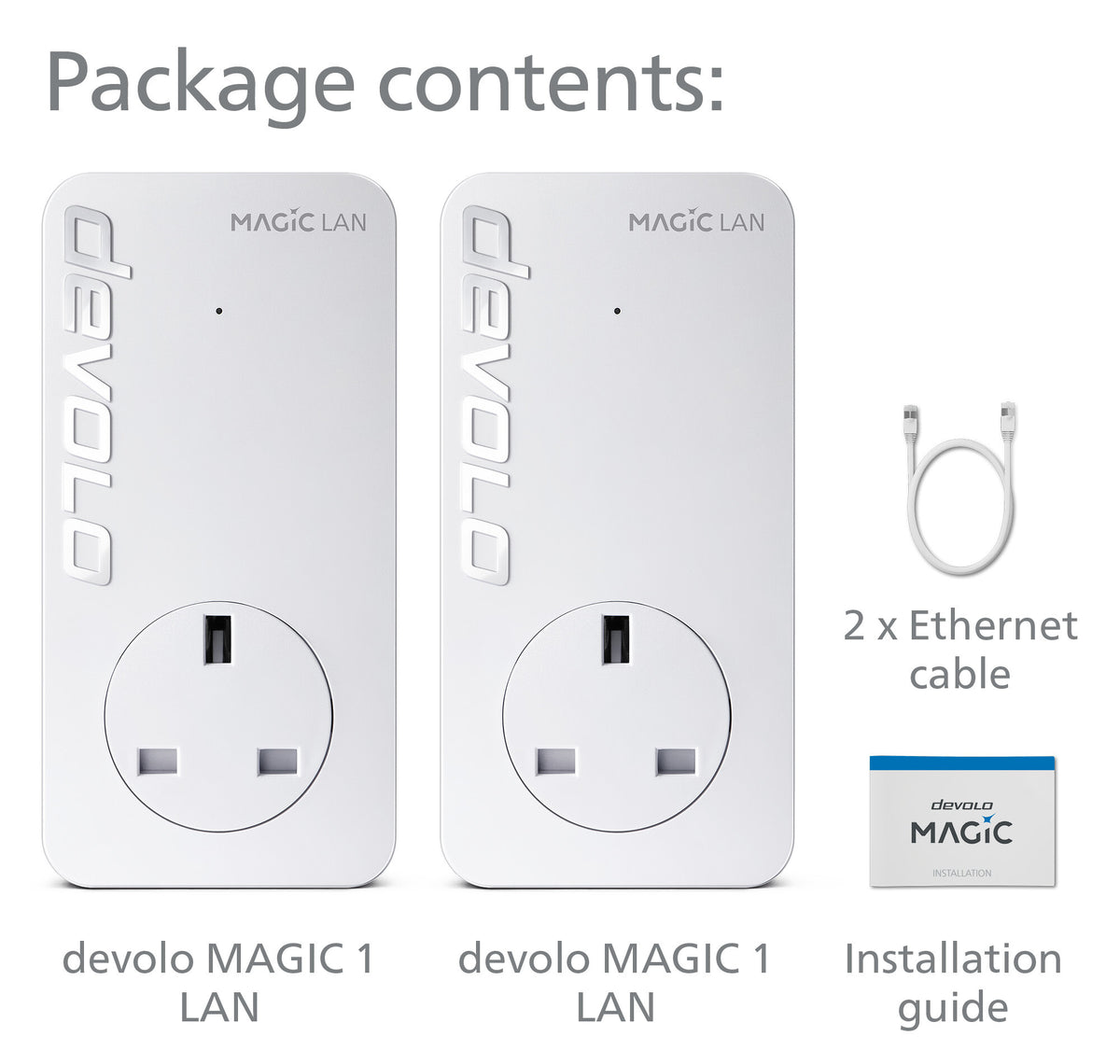 Devolo Magic 1 LAN 1200 Mbit/s Ethernet LAN White