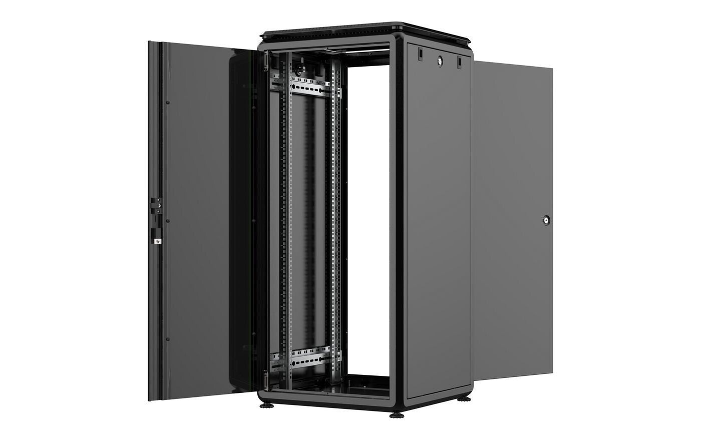 Lanview RDL26U66BL rack cabinet 26U Freestanding rack Black