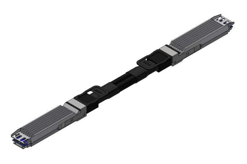Nvidia MCP4Y10-N001-FTF InfiniBand/fibre optic cable 1 m OSFP Black