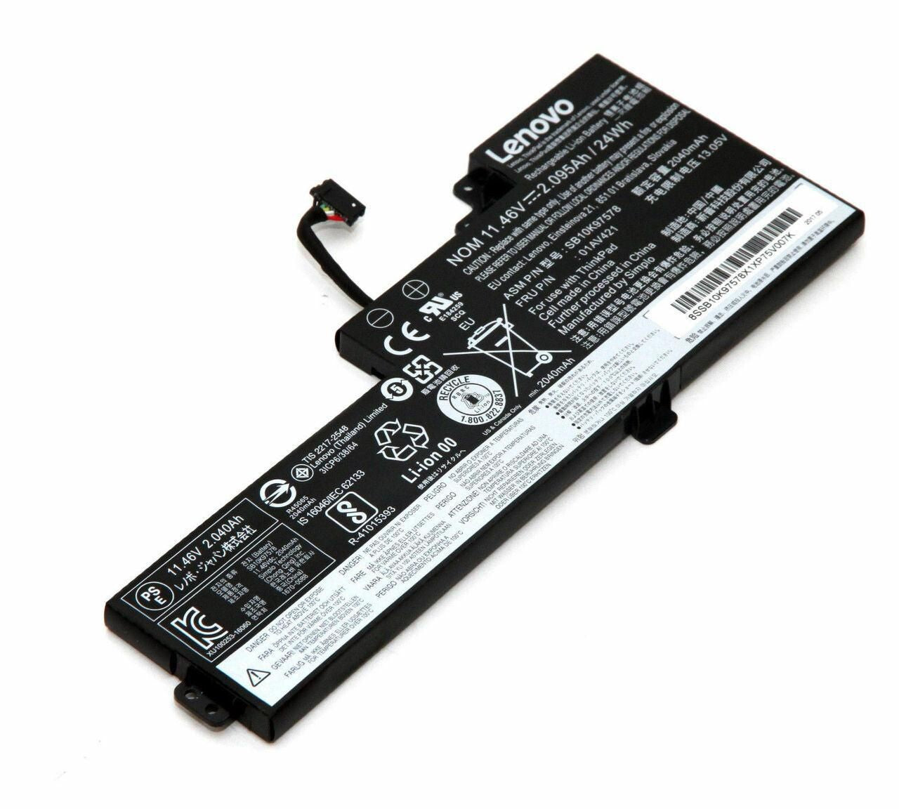 Lenovo 01AV489 laptop spare part Battery