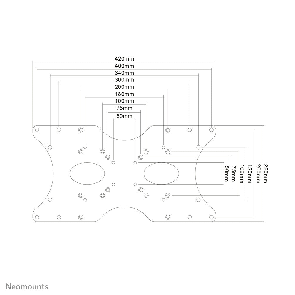 Neomounts vesa adapter plate