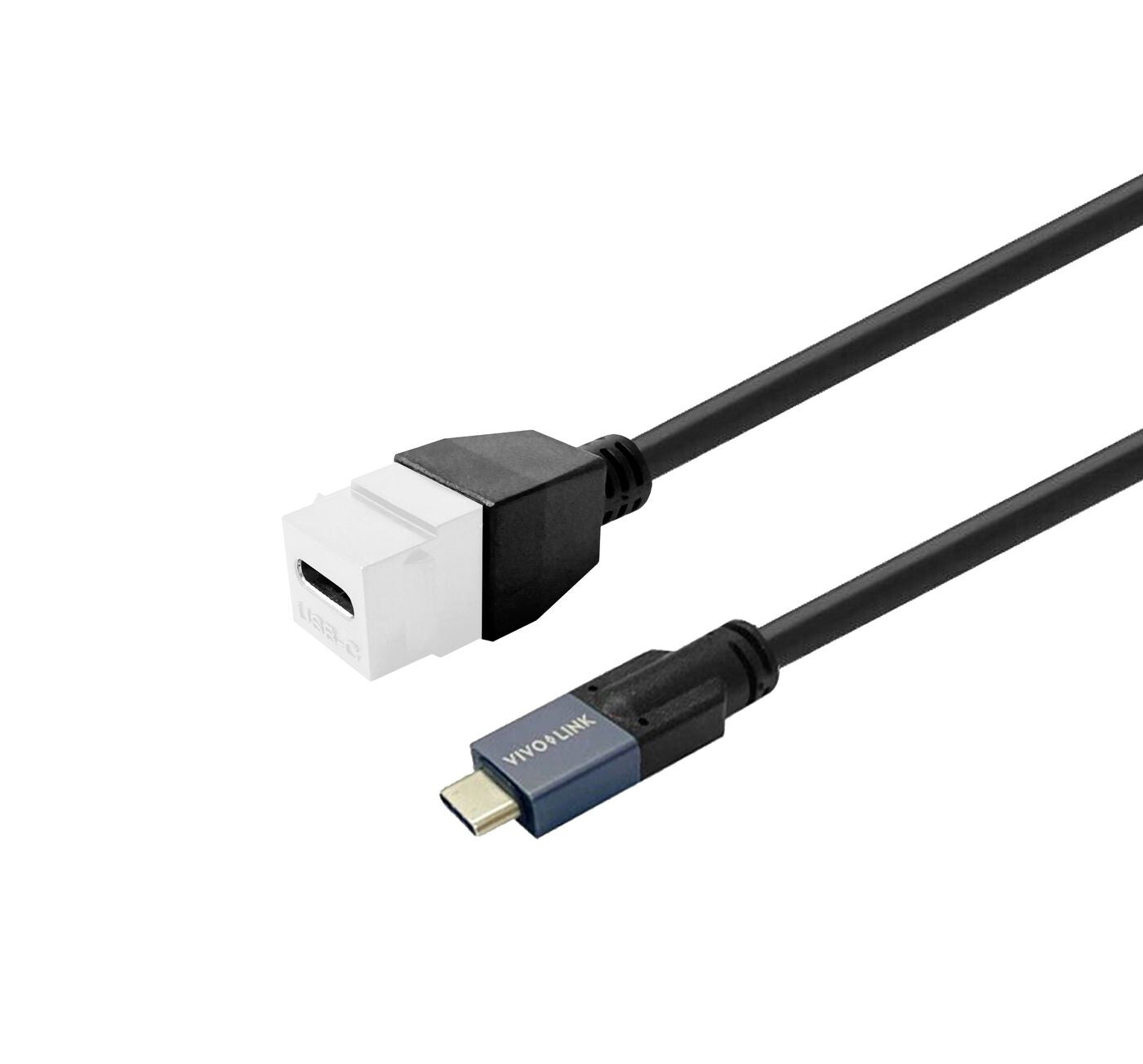 Vivolink PROKEYUSBCFM2W USB cable USB 3.2 Gen 2 (3.1 Gen 2) 2 m USB C White