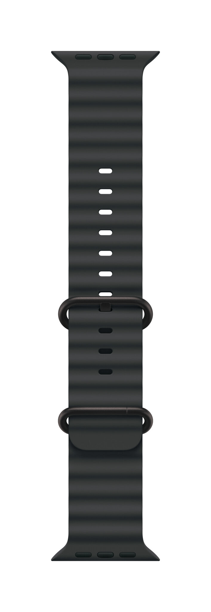 Apple 49mm Navy Ocean Band - Black Titanium Finish