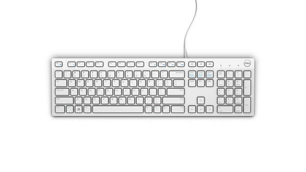 DELL Wired Keyboard - KB216 - UK (QWERTY) - White