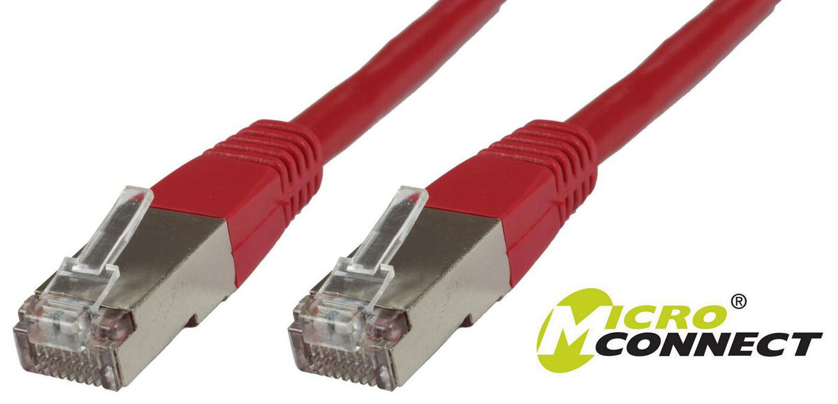 Microconnect B-FTP615R networking cable Red 15 m Cat6 F/UTP (FTP) Round