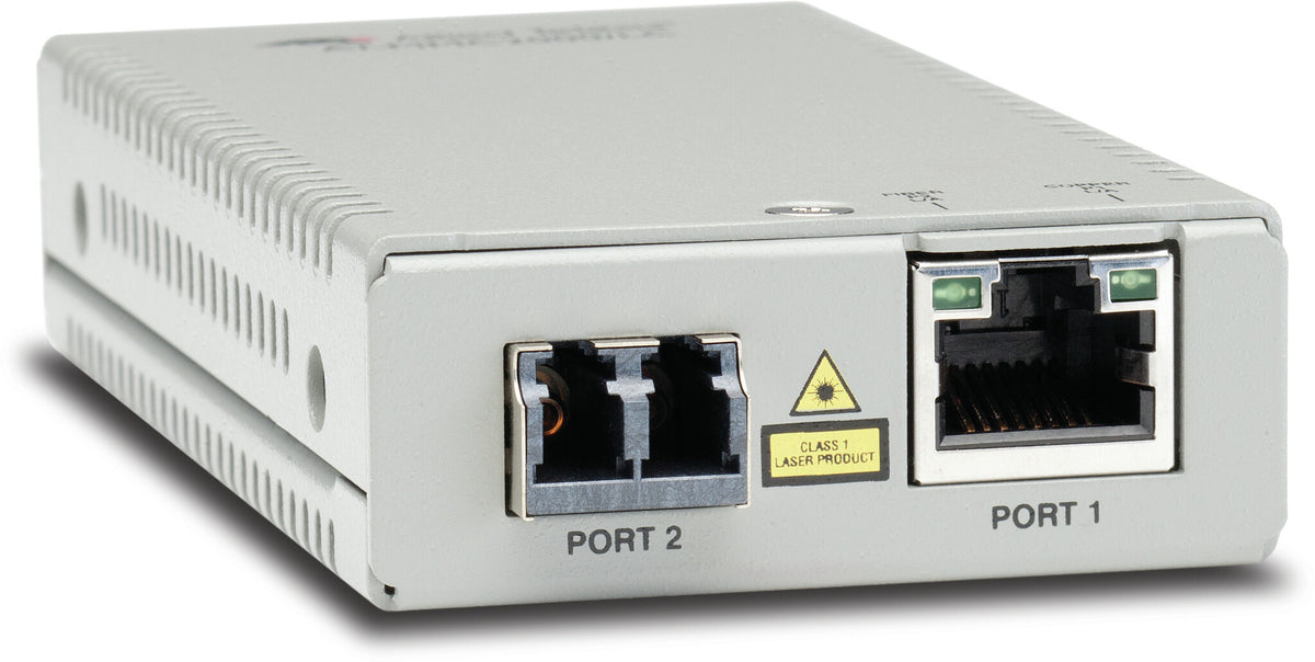 Allied Telesis AT-MMC200/LC-960 media converter, 100 Mbit/s, 1310 nm, grey